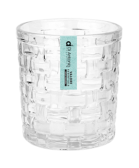 Tumbler Glass 275ml Lattice Valore Essentials