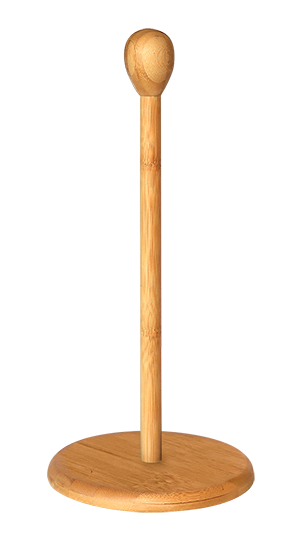 Kitchen Towel Holder Vertical 350mm Bamboo