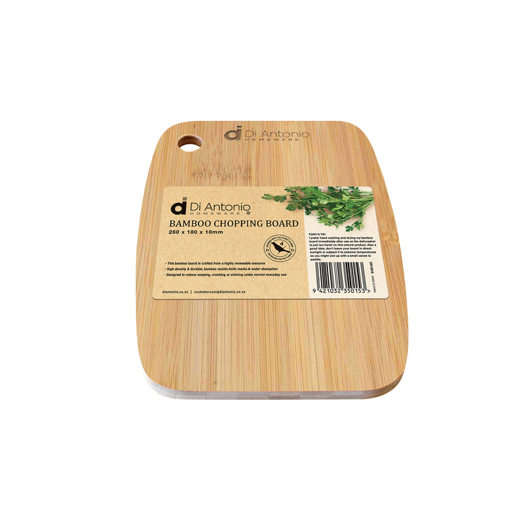 Chopping Board 260x180x10mm Bamboo
