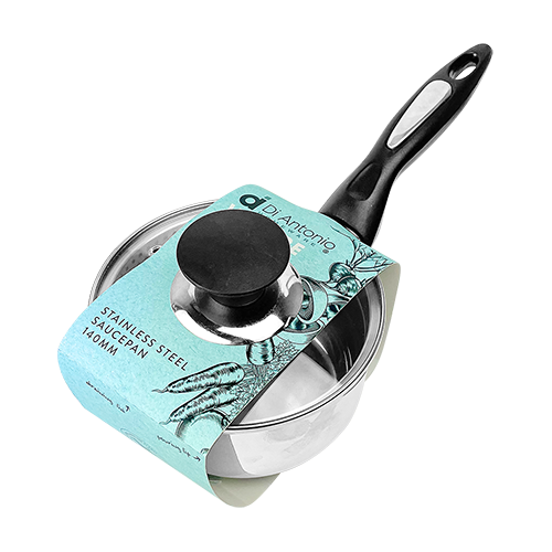 Saucepan 180mm Stainless Steel Valore Essentials
