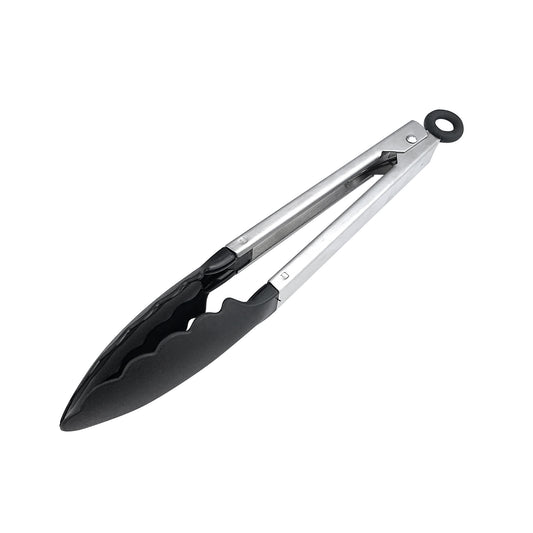 Tongs 275mm Stainless Steel with Nylon Heads