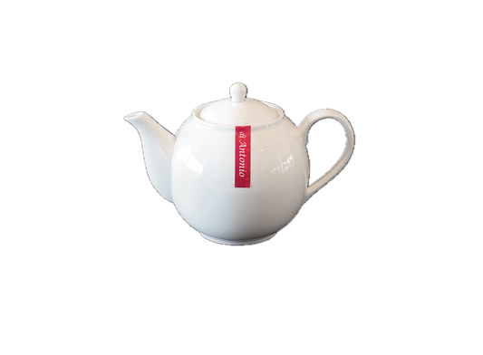 Teapot Round 600ml 2 Cup Porcelain