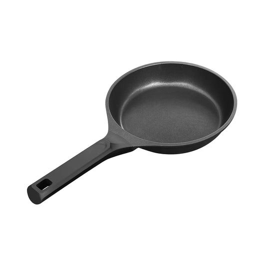 Frypan 200x43mm Cast Aluminium Nero Black