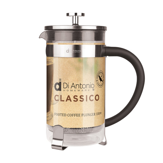 Coffee Plunger 8 Cup Footed Classico