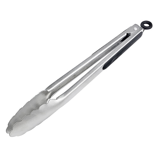 Tongs 345mm Stainless Steel with Soft Touch Handles