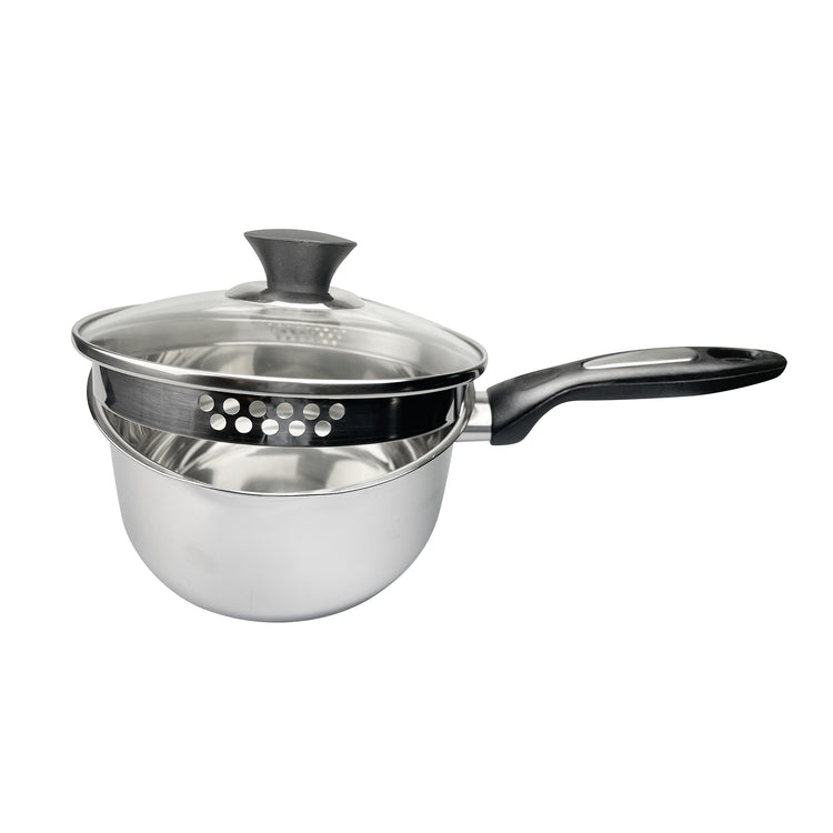 Saucepan 140mm Stainless Steel Valore Essentials