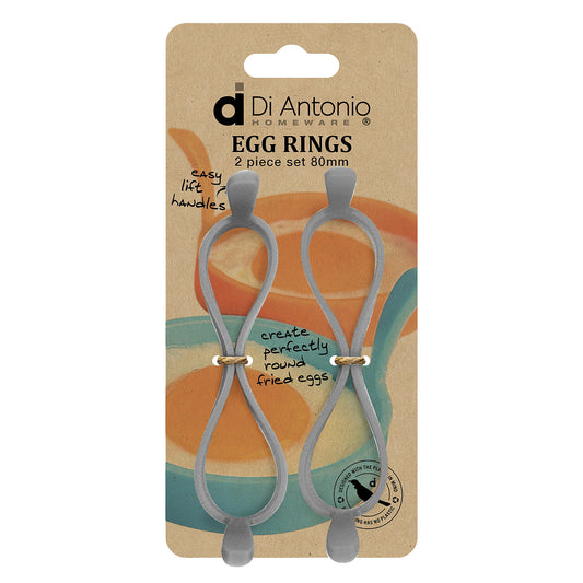 Egg Rings 2pc Set Silicone Ortenza