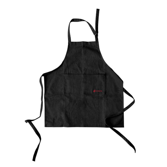 Apron Cotton Canvas Large Black