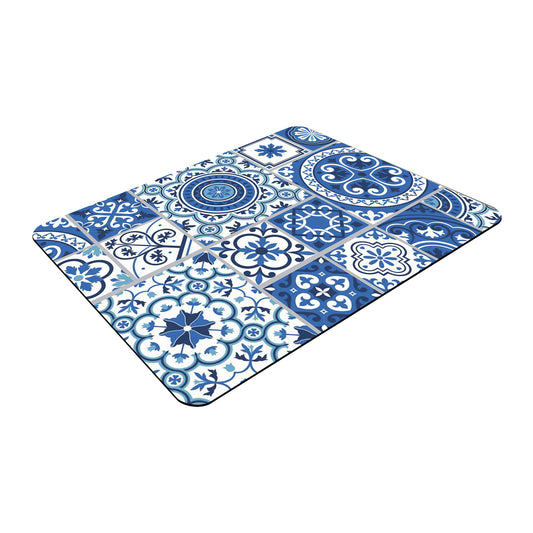 Dish Mat Quick Dry 450x300mm Sparcia Blue