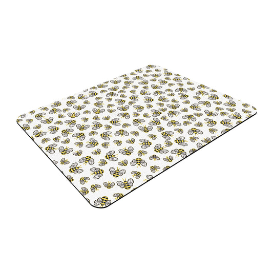 Dish Mat Quick Dry 510x380mm Bees