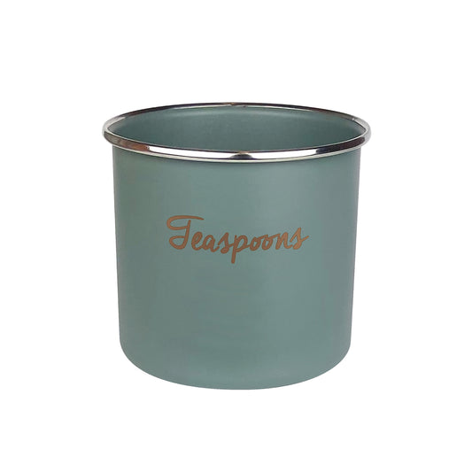 Teaspoon Holder 90x90mm Sage Green
