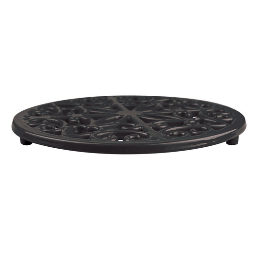 Pot Stand 200mm Cast Iron Black