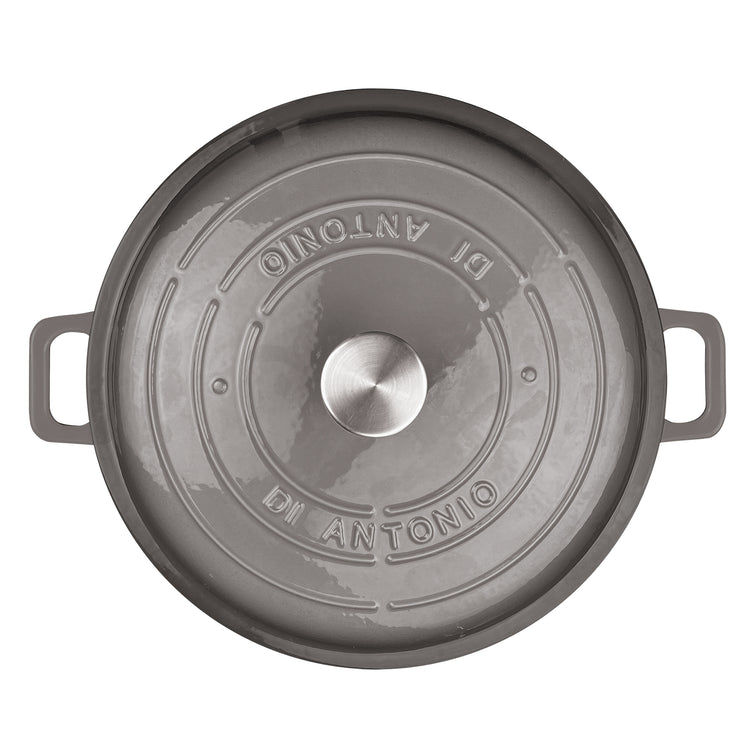 Casserole 320mm Cast Iron Enamel Slate Grey