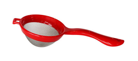 Sieve Plastic 75mm Red
