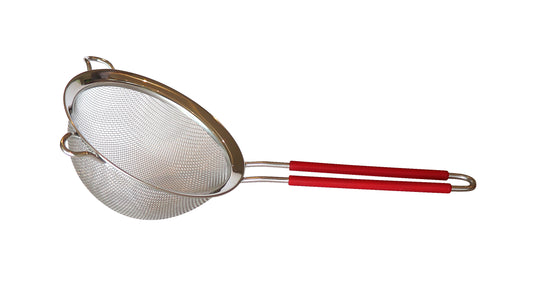 Sieve 140mm Stainless Steel with Silicone Covered Handle