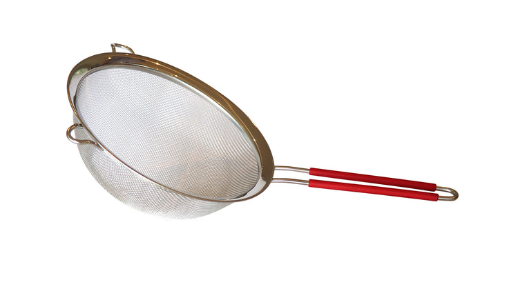Sieve 250mm Stainless Steel with Silicone Covered Handle
