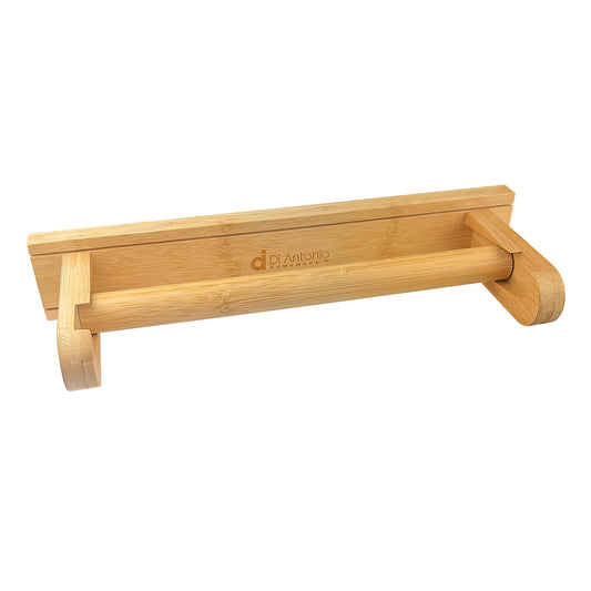 Kitchen Towel Holder 330x110x60mm Wall Mounted Bamboo