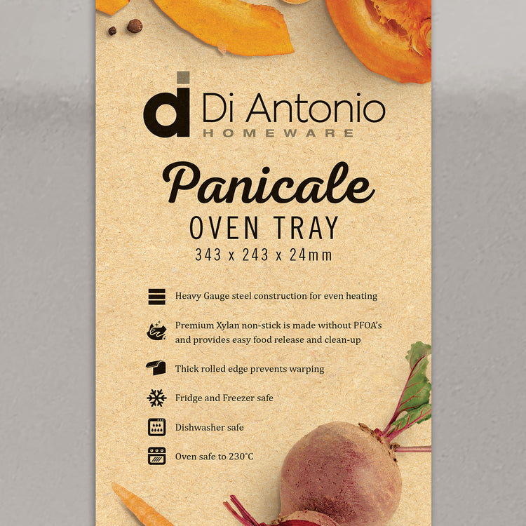 Oven Tray 343x243x24mm Panicale