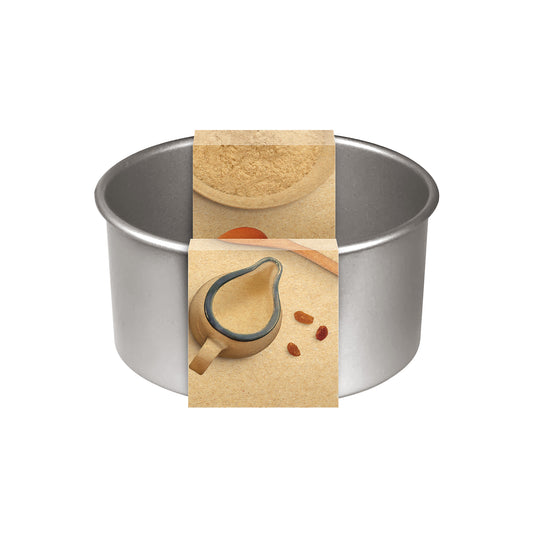 Cake Pan Round Loose Base 165x80mm Panicale