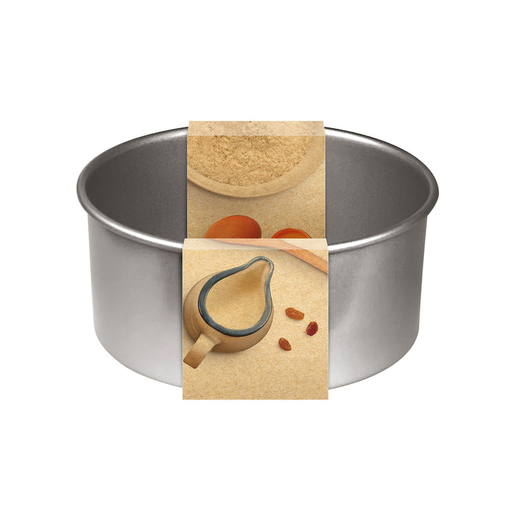 Cake Pan Round Loose Base 190x80mm Panicale