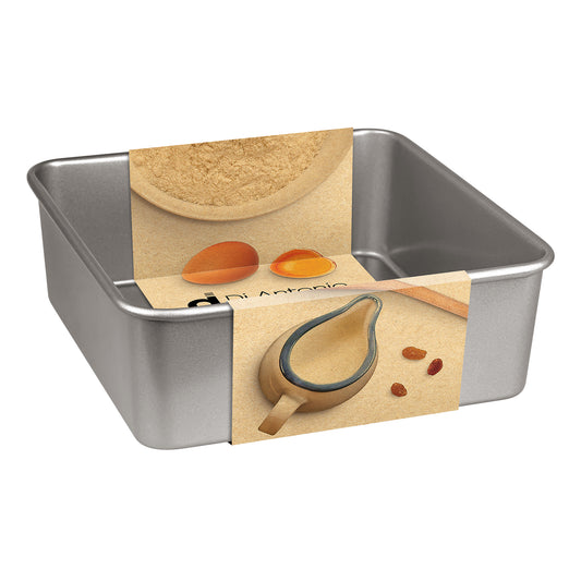Cake Pan Square Loose Base 240x80mm Panicale
