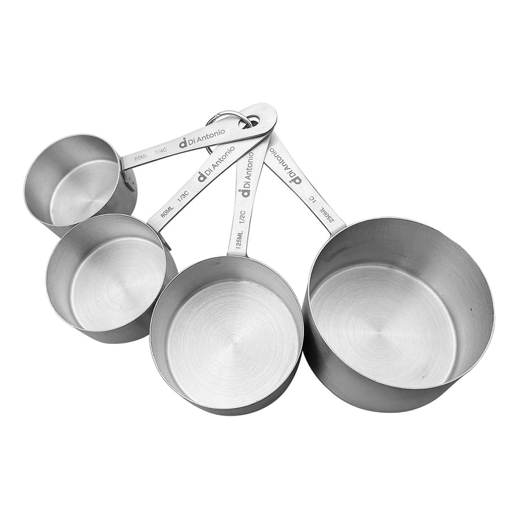 Cups Measuring Set 4 Stainless Steel Cucina Essentials