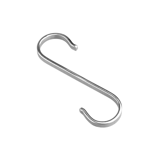 Hanging Hooks 80x20mm Set of 6 Stainless Steel