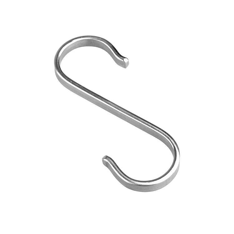 Hanging Hooks 100x35mm Set of 6 Stainless Steel