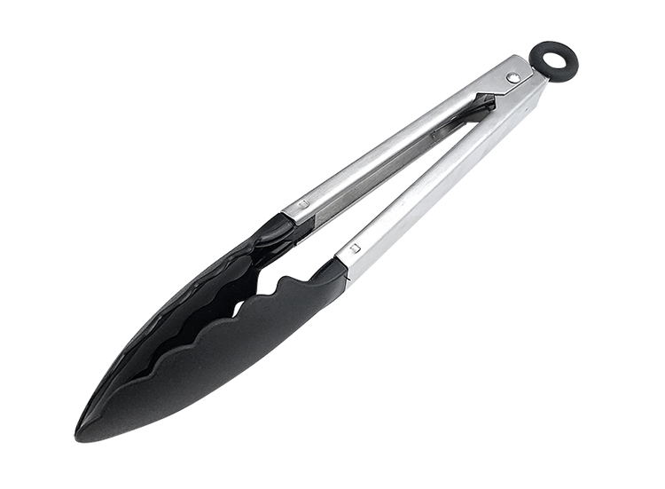 Tongs 275mm Stainless Steel with Nylon Heads