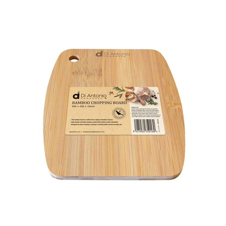Chopping Board 300x230x10mm Bamboo
