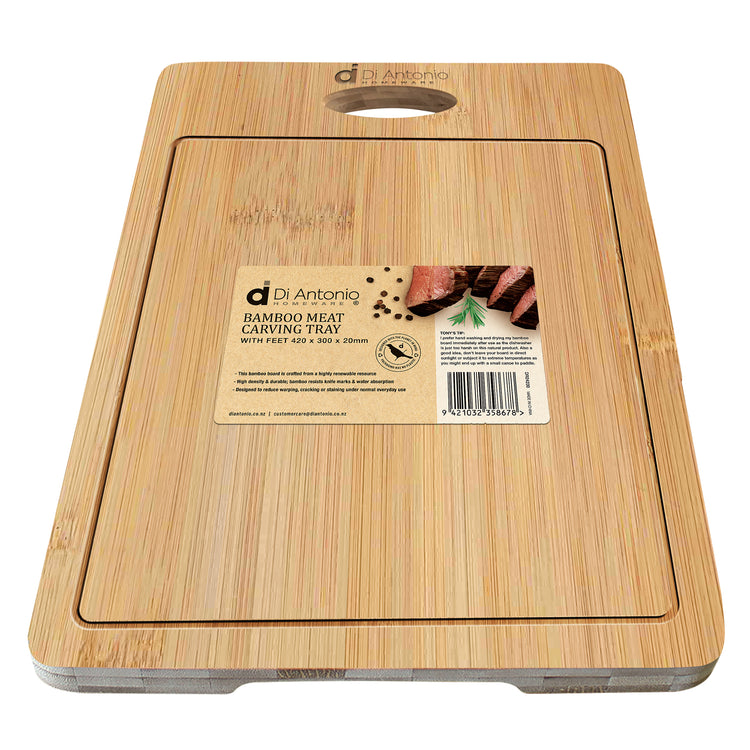 Carving Board 420x300x20mm Bamboo
