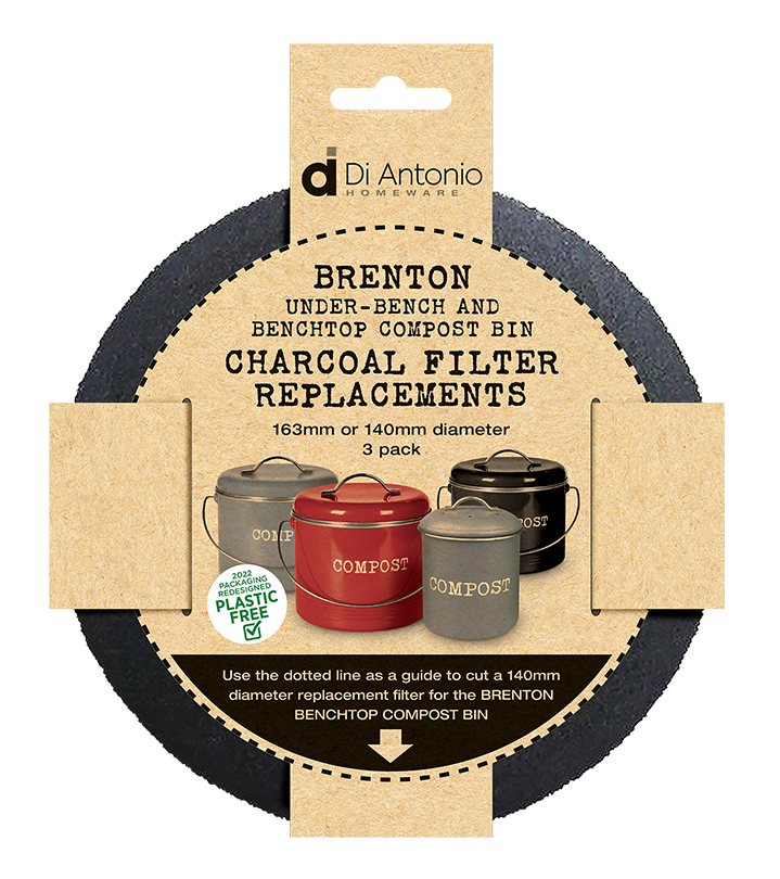 Compost Bin Charcoal Filter Replacements 164mm