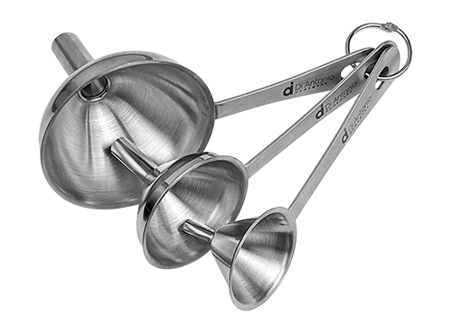 Funnel Set 3pc S/S 75mm,55mm,45mm