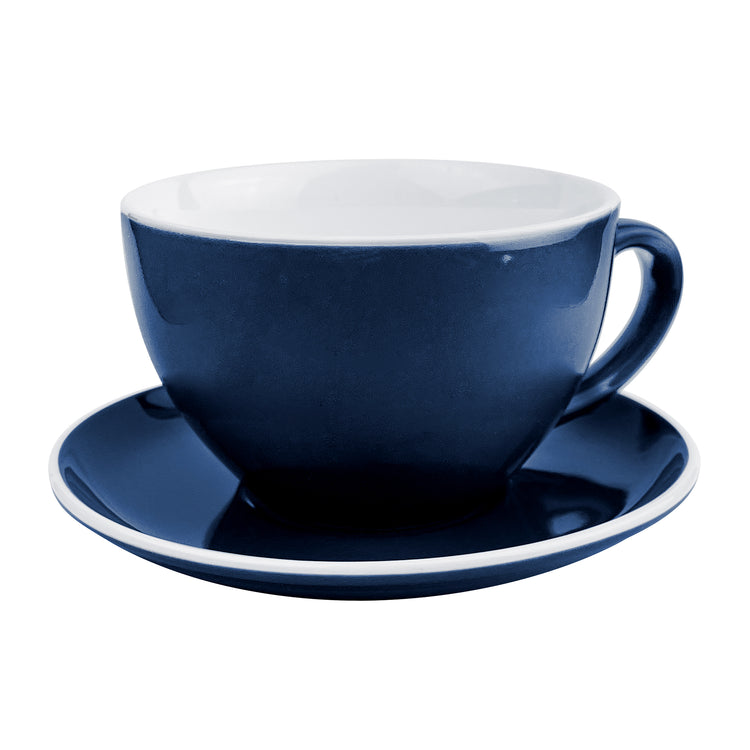 Cup & Saucer 280ml Blue Porcelain Trudeau