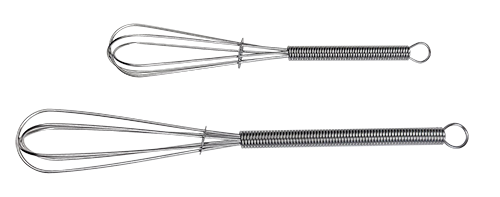 Whisks Mini 2pc Set S/S 185mm, 130mm