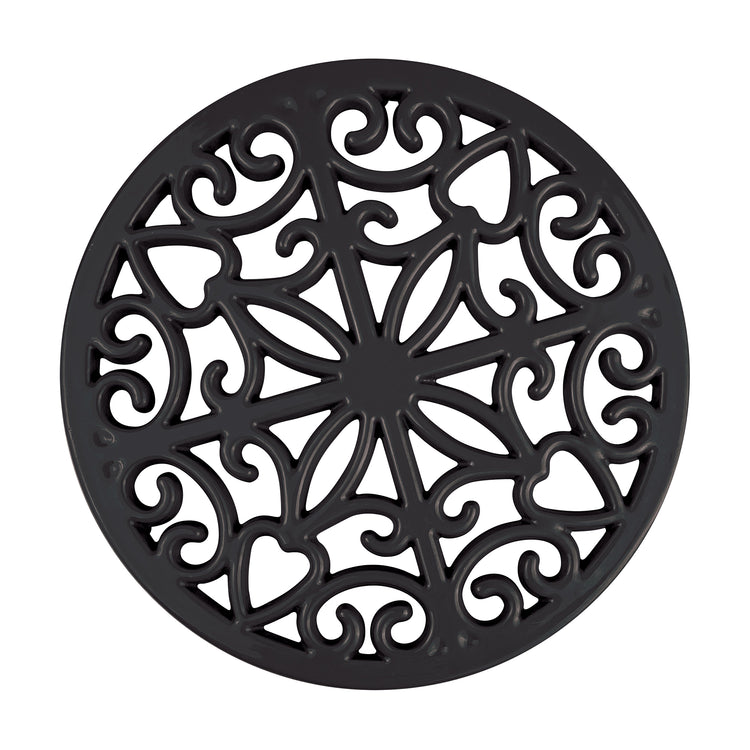 Pot Stand 200mm Cast Iron Black