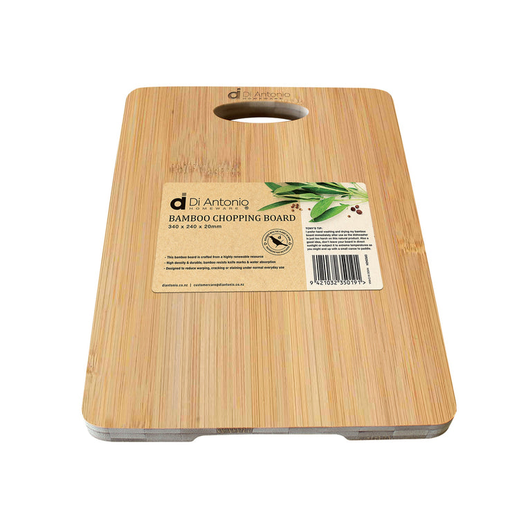 Chopping Board 340x240x20mm Bamboo