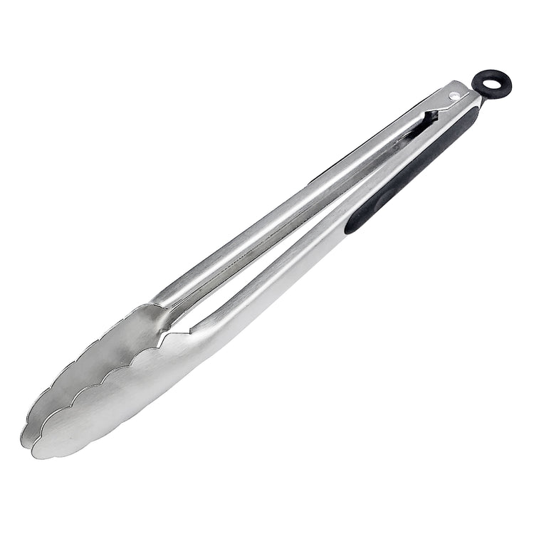 Tongs 345mm Stainless Steel with Soft Touch Handles