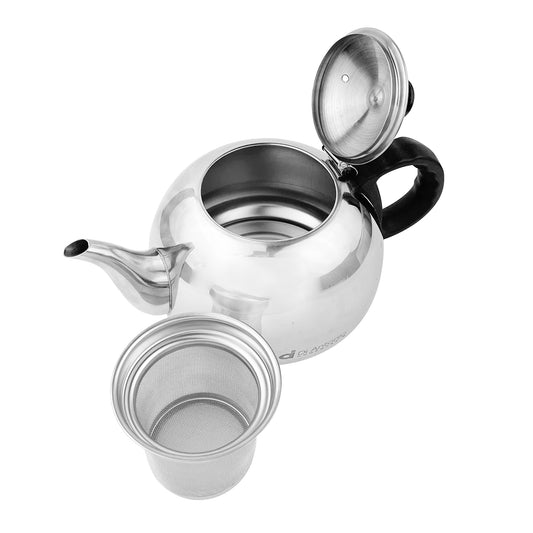 Teapot 1L with Infuser Stainless Steel