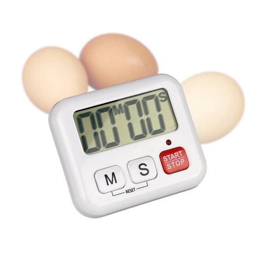 Timer Digital with Clip and Stand 68x58x20mm (Requires 1 x AAA battery not Included)