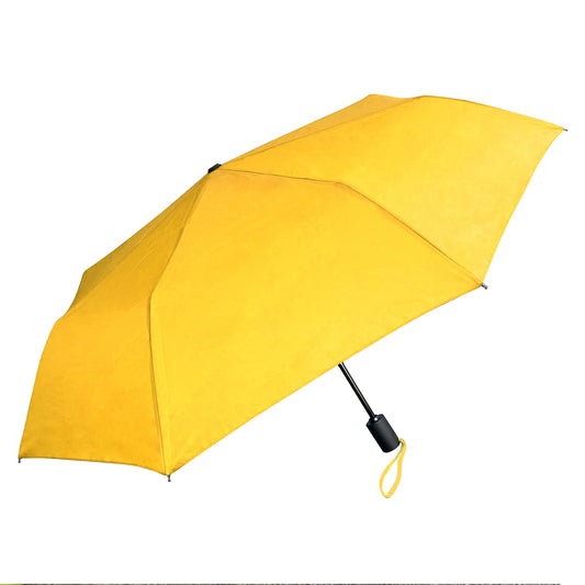 Umbrella Auto Open Yellow Including a Metal Frame Fibreglass Ribs and a Bag