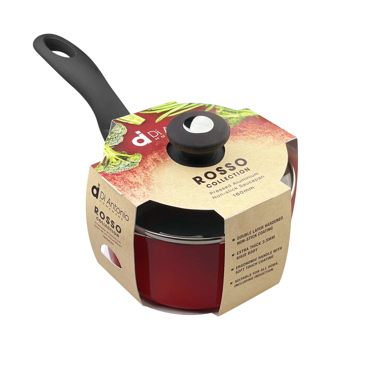 Saucepan 160mm Rosso Red