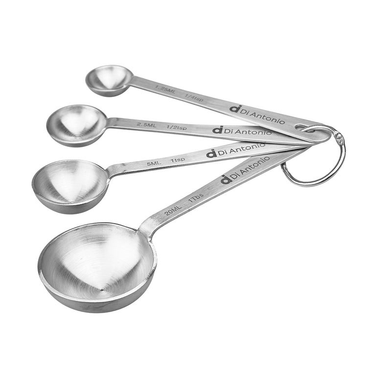 Spoons Measuring Set 4 Stainless Steel Cucina Essentials