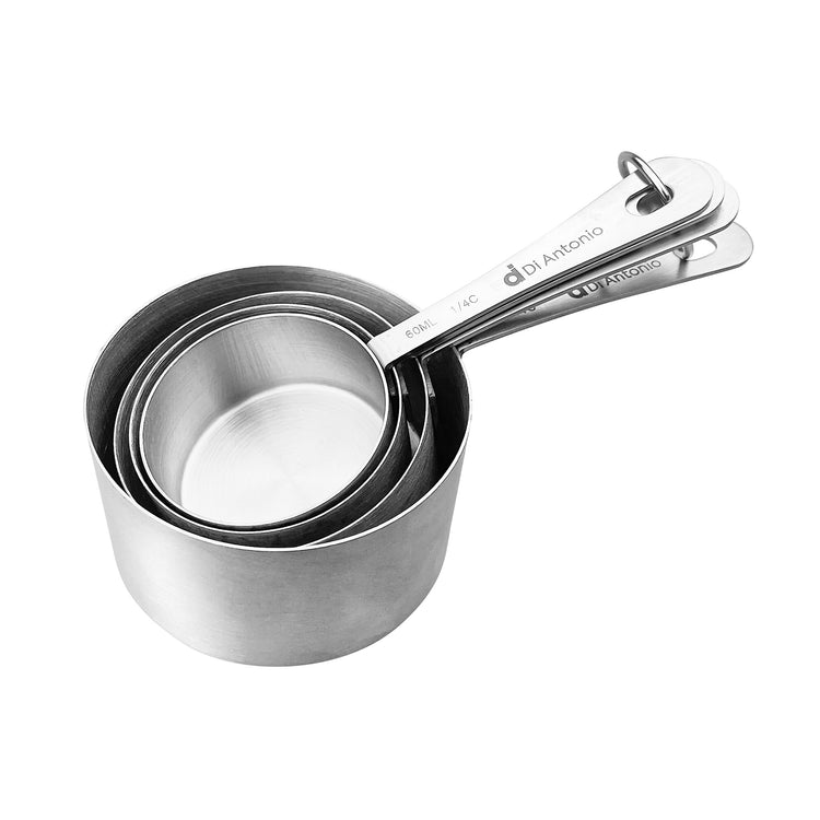 Cups Measuring Set 4 Stainless Steel Cucina Essentials