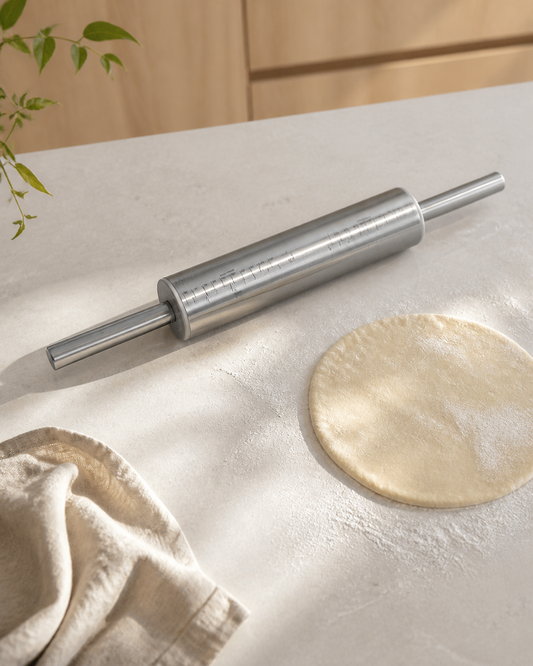 Rolling Pin 450x60mm Stainless Steel