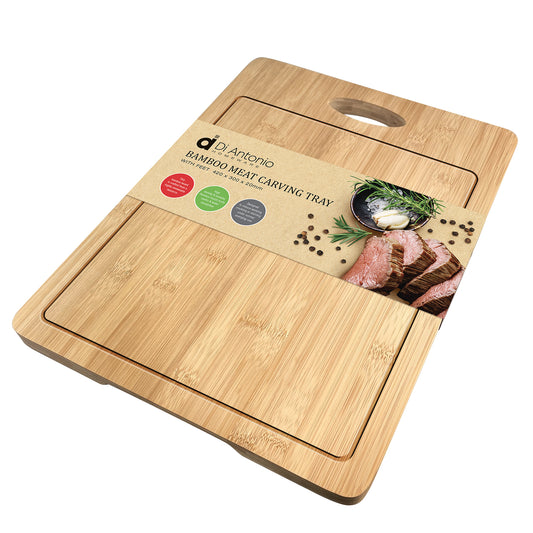 Carving Board 420x300x20mm Bamboo