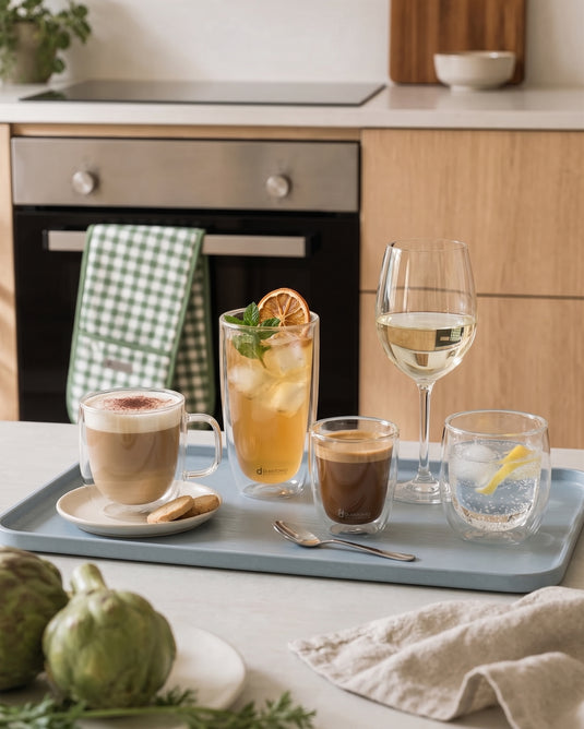 Make the perfect cuppa, create the ultimate cocktail, it's all so easy with our wide range of glasses and mugs.