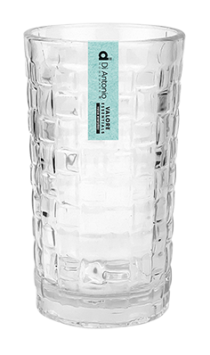 Tumbler Glass 285ml Lattice Valore Essentials