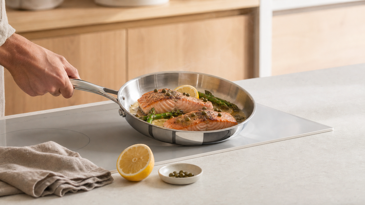 Frypan 300mm S/S Cucinare Non-Stick Free