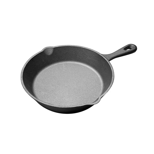 Frypan 200mm Cast Iron Black